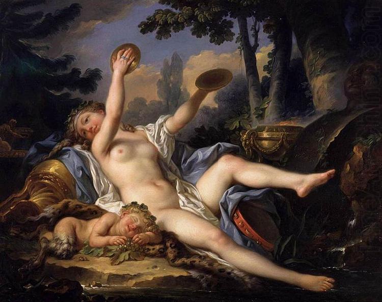 CANTARINI, Simone Reclining Bacchante Playing the Cymbals china oil painting image